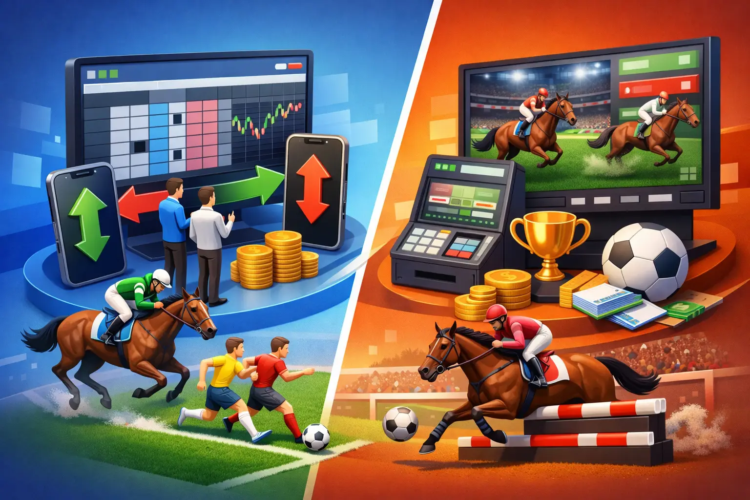 Betting Exchange Versus Sportsbook Explained